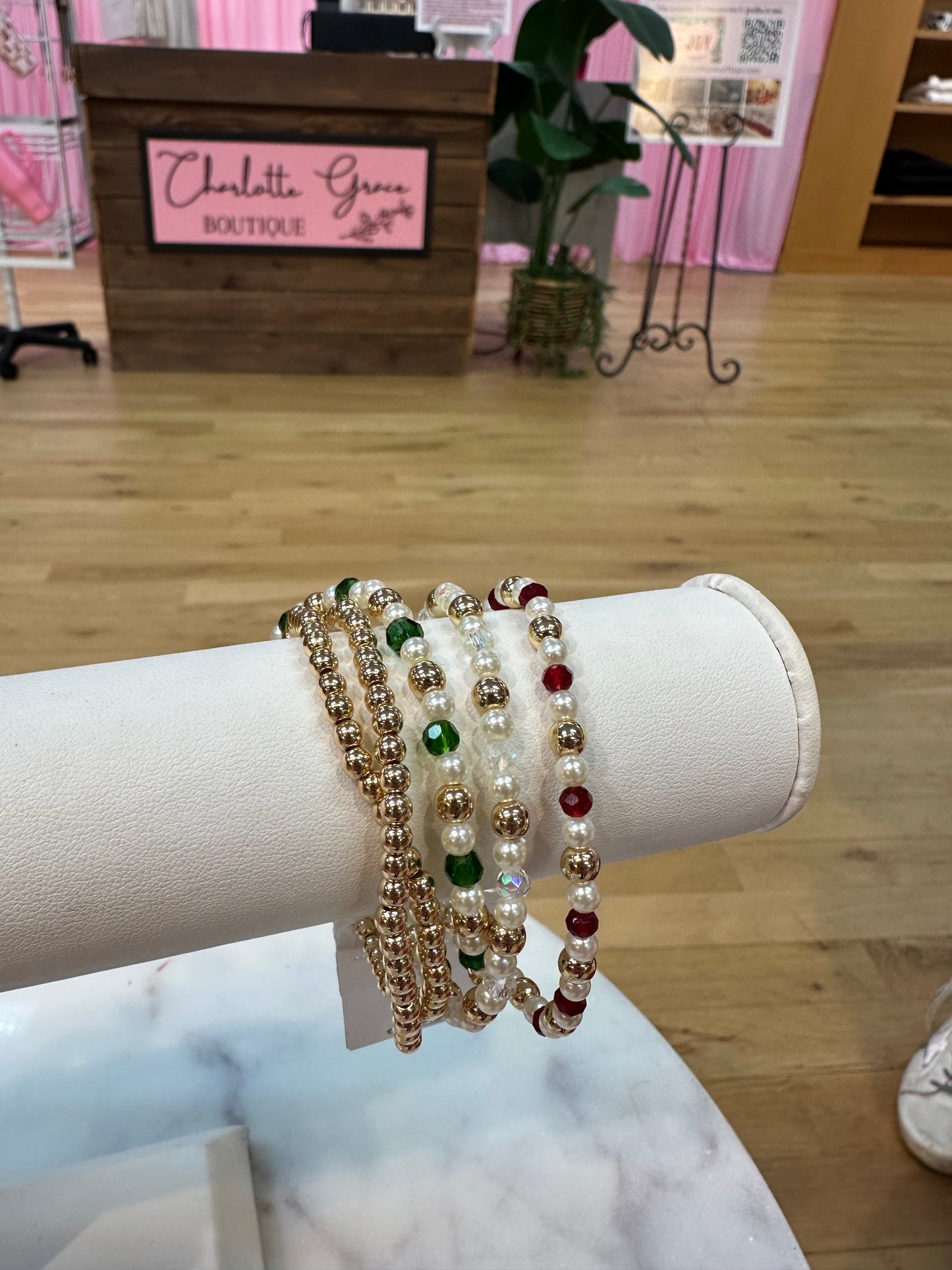 Elegant Christmas Bracelets