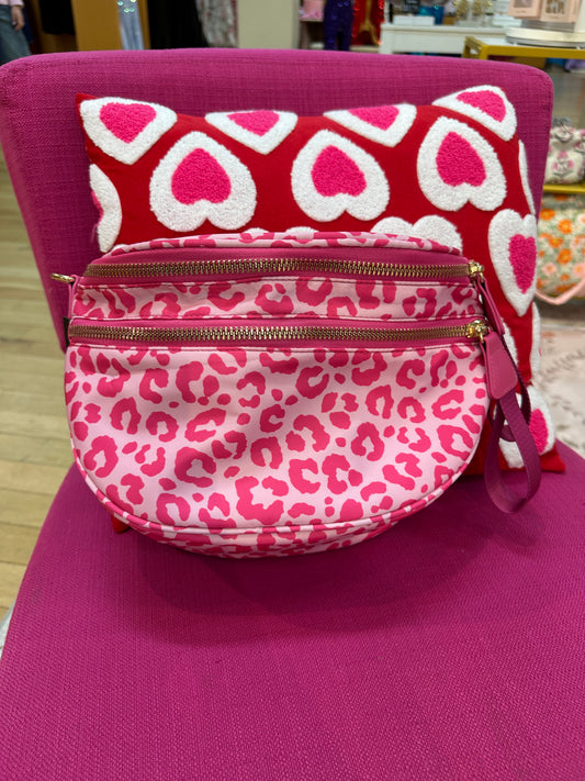 Hot Pink Cheetah Bag
