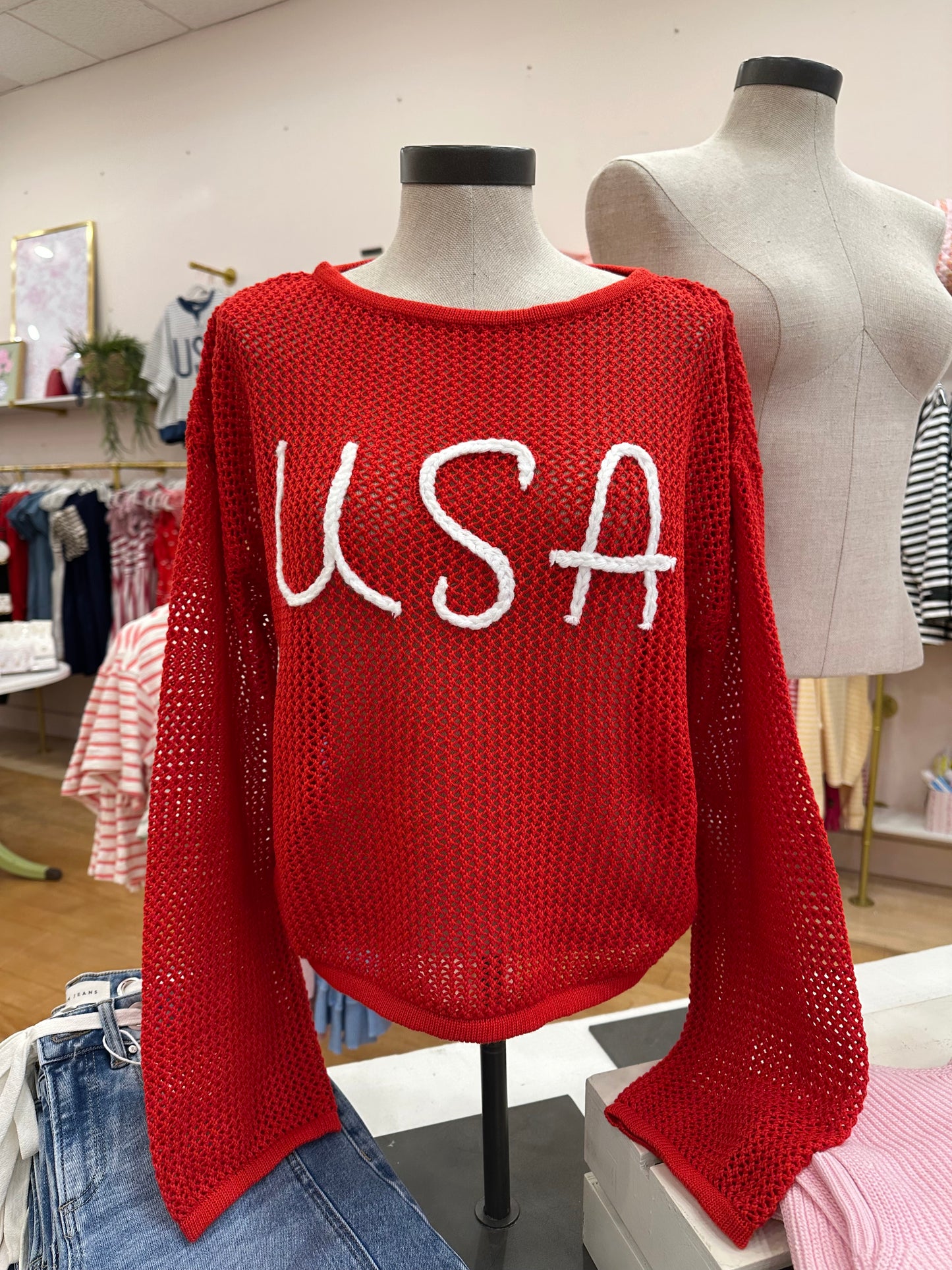 USA Knit Top