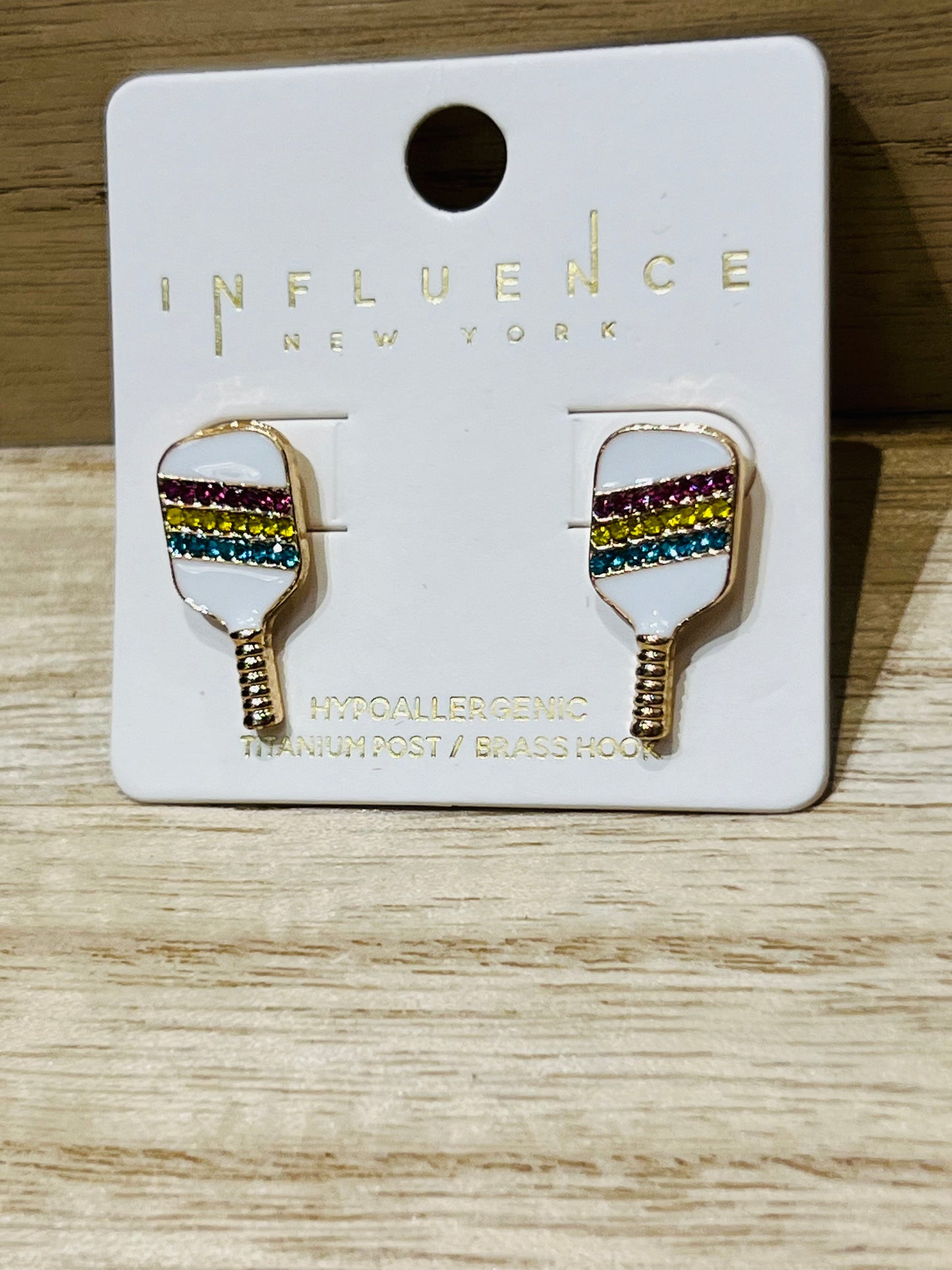 Sparkle Pickleball Earring
