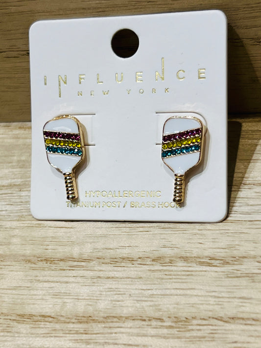 Sparkle Pickleball Earring