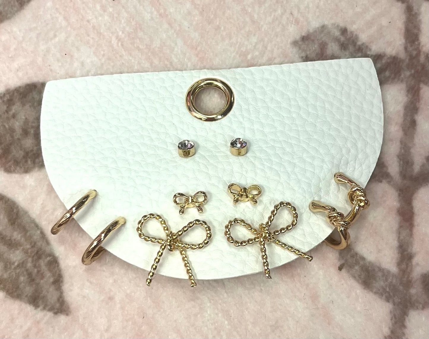 Gold Hoop & Bow pack