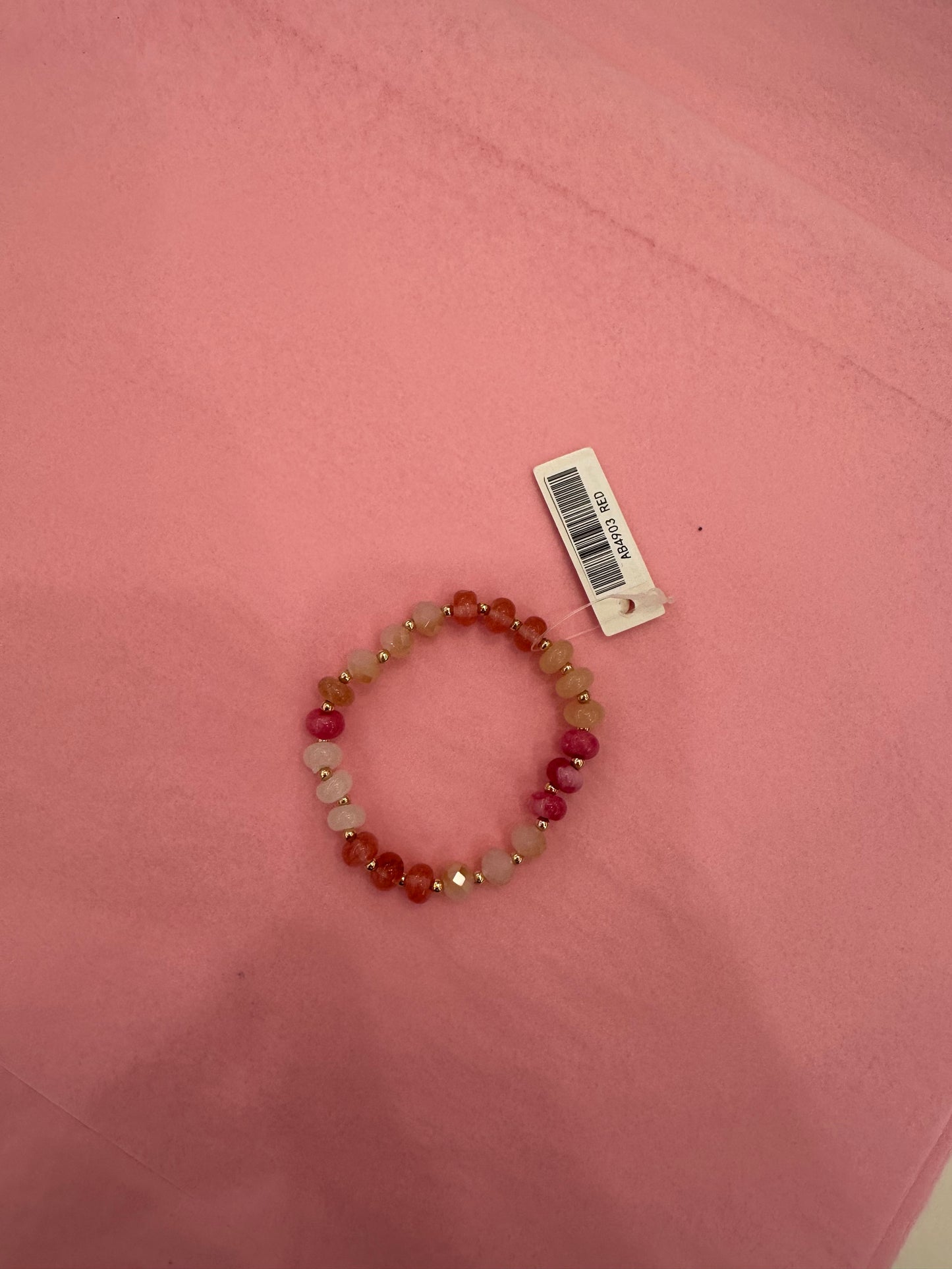 Rose Beaded Bracelet