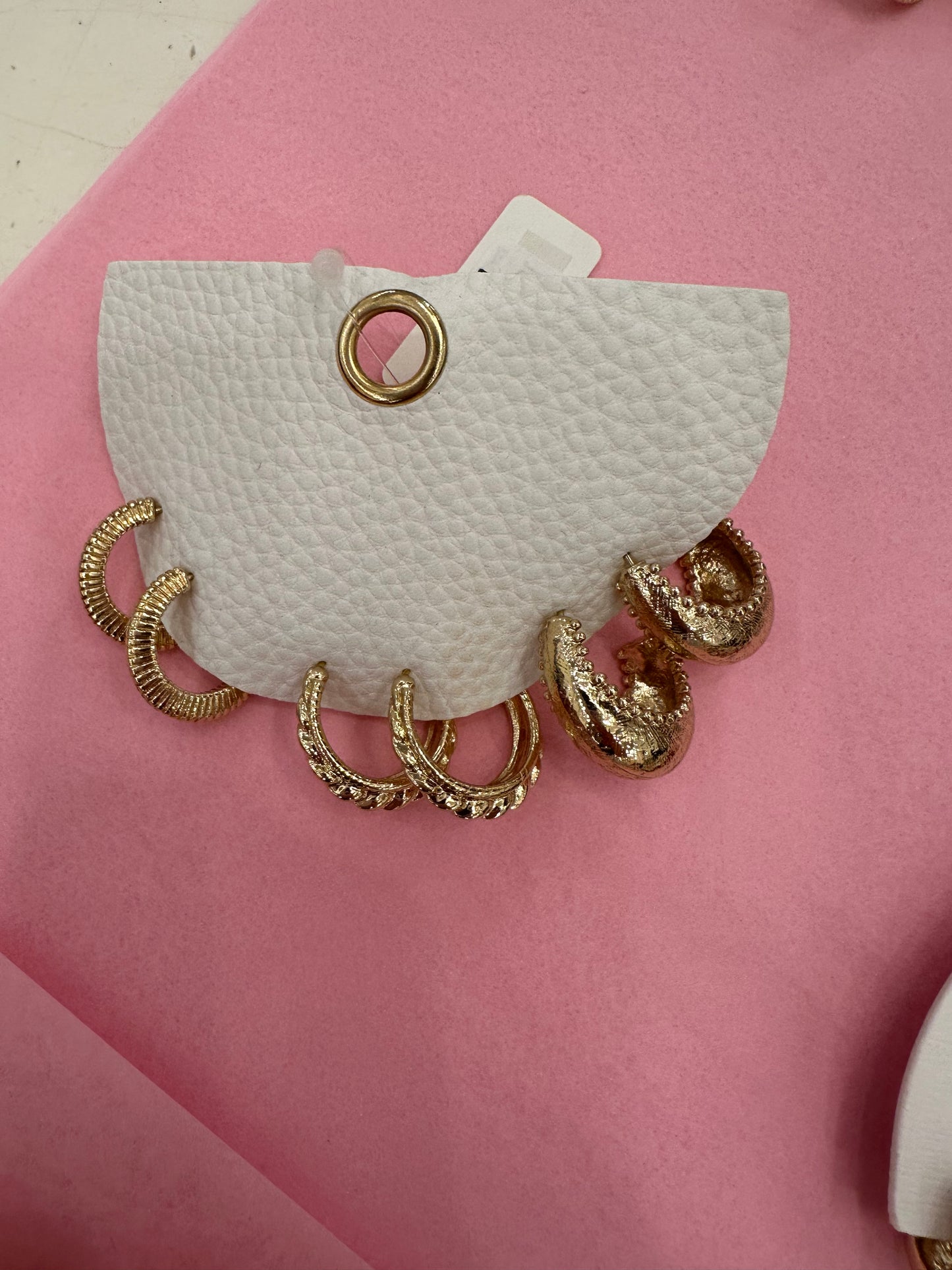 Braided Hoop Set