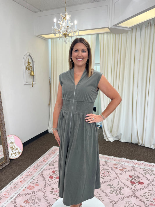 Olivia Zip Dress