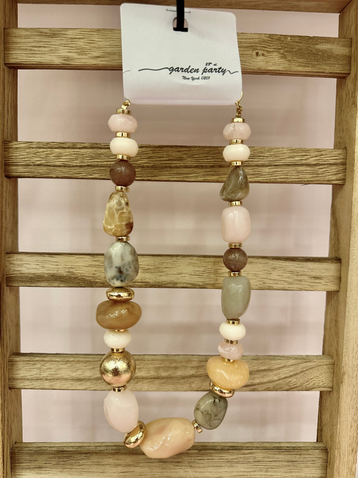 Fall Beaded Necklace