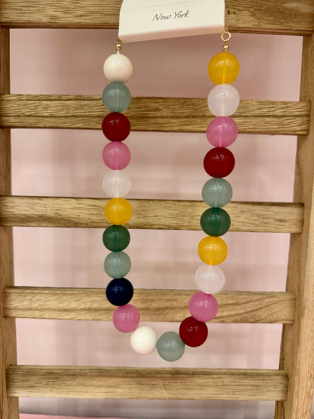 Bubble Beaded Necklace