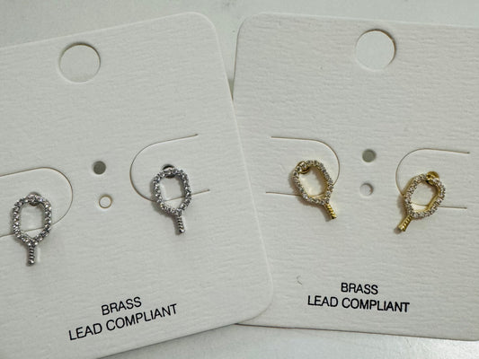 Sparkle Pickleball Earrings