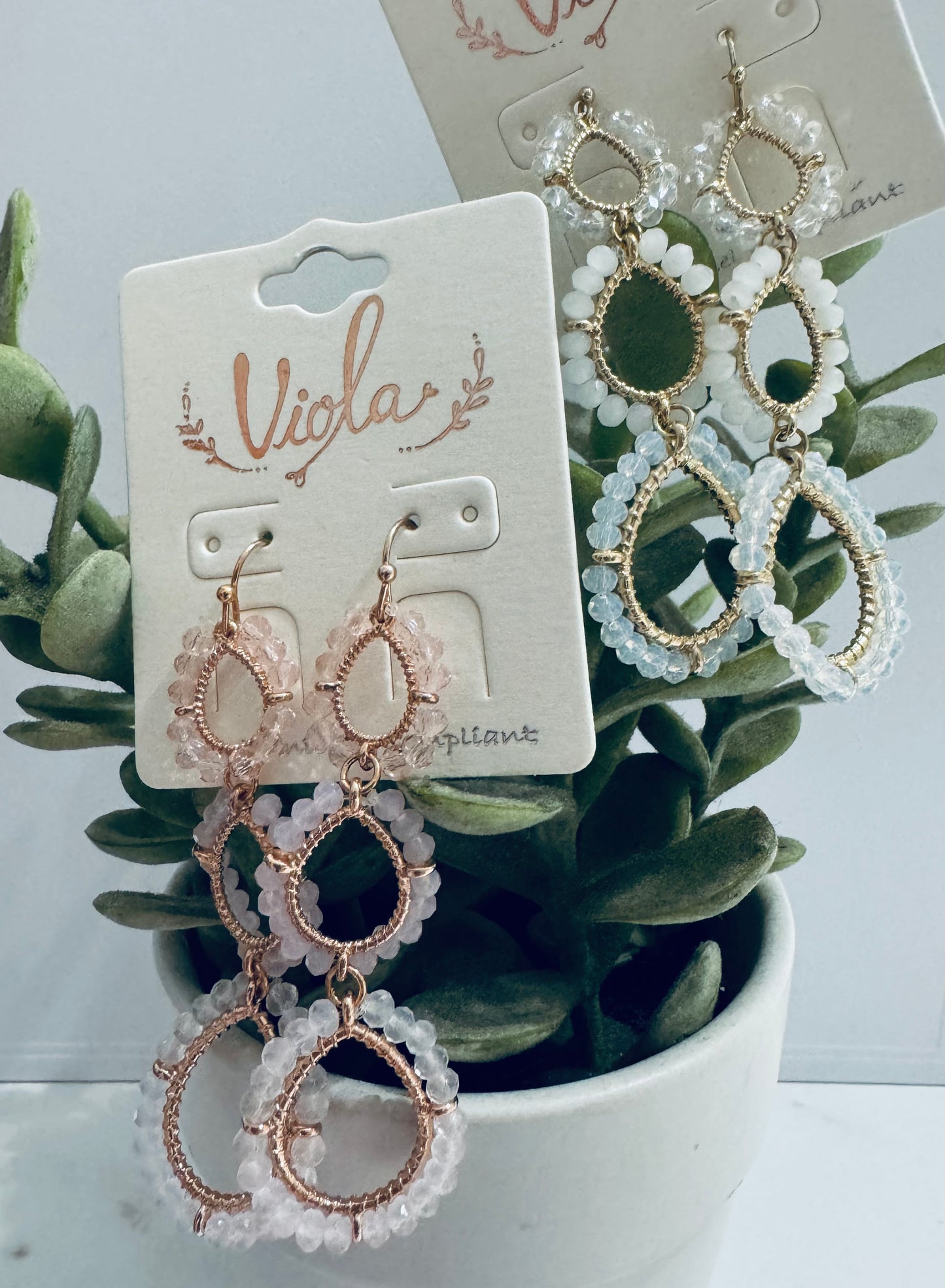 Paisley Droop Hanging Earrings