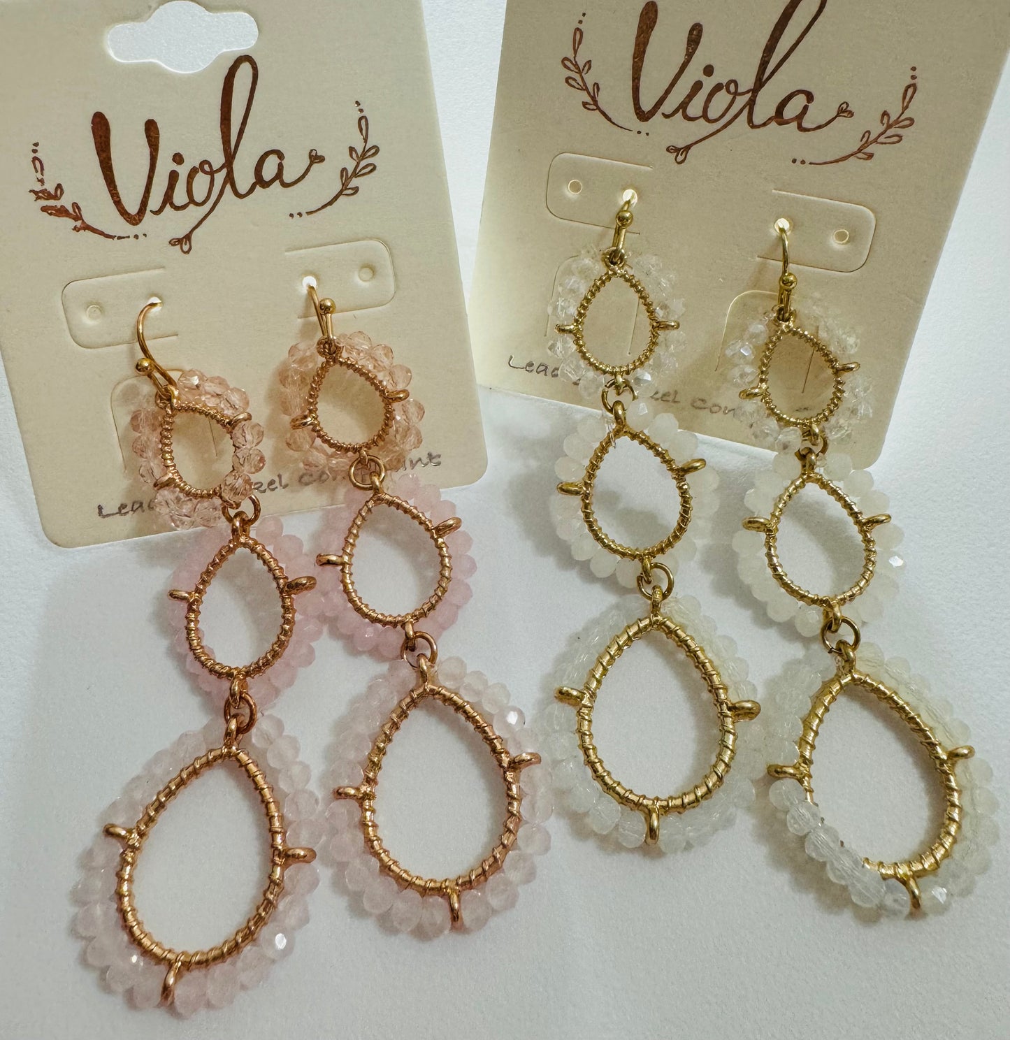 Paisley Droop Hanging Earrings