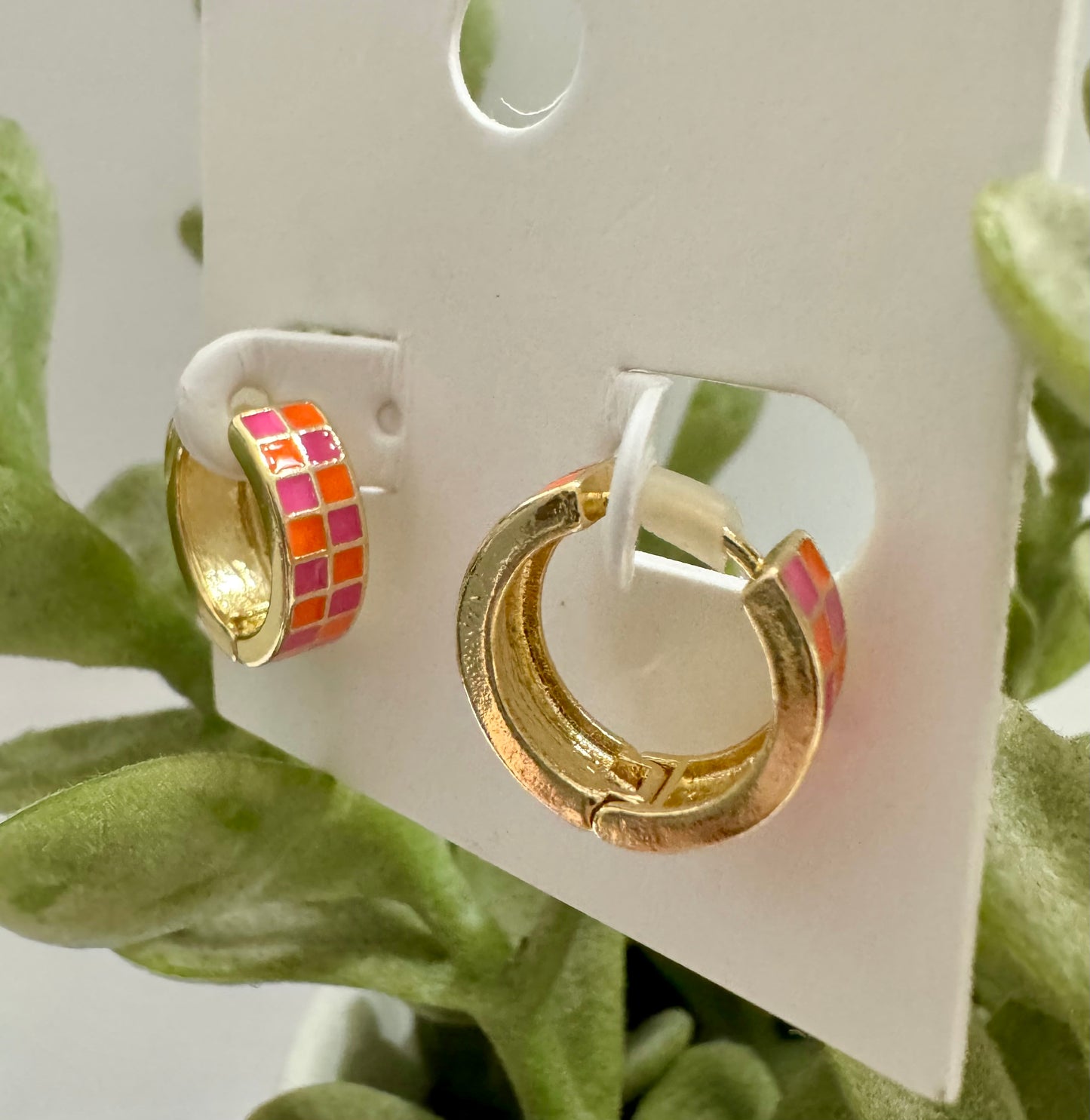 Retro Color Checked Hoops