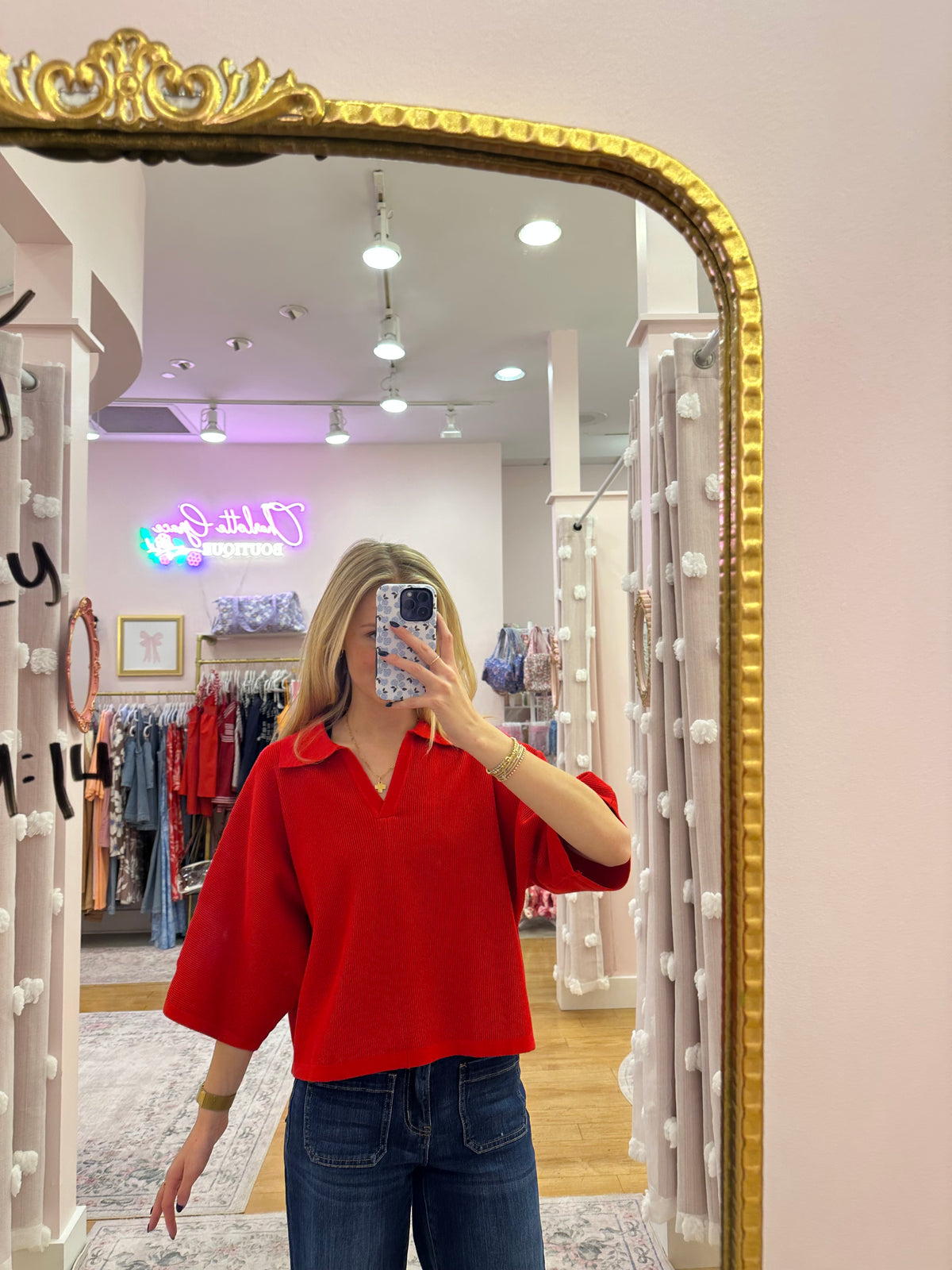 Ruby Red Top
