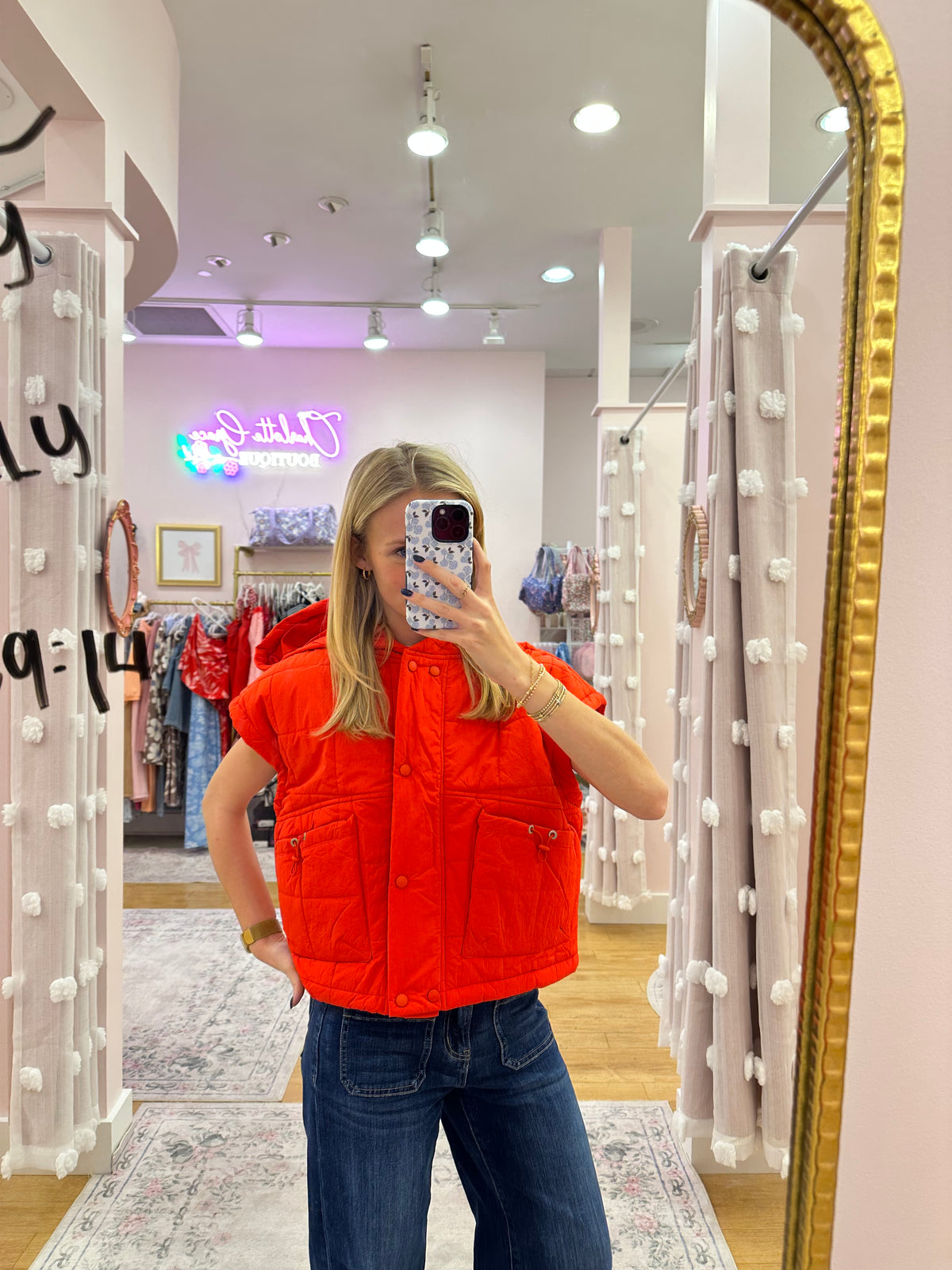 Chelsea Hooded Puffer Vest