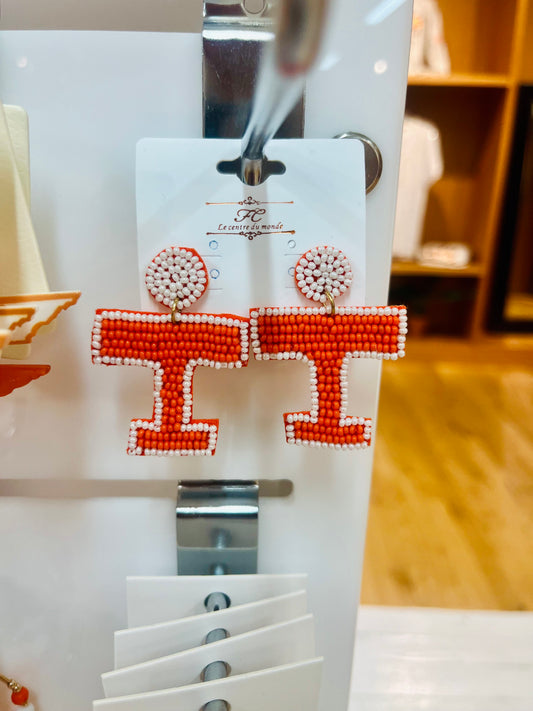 Tennessee Beaded Earrings