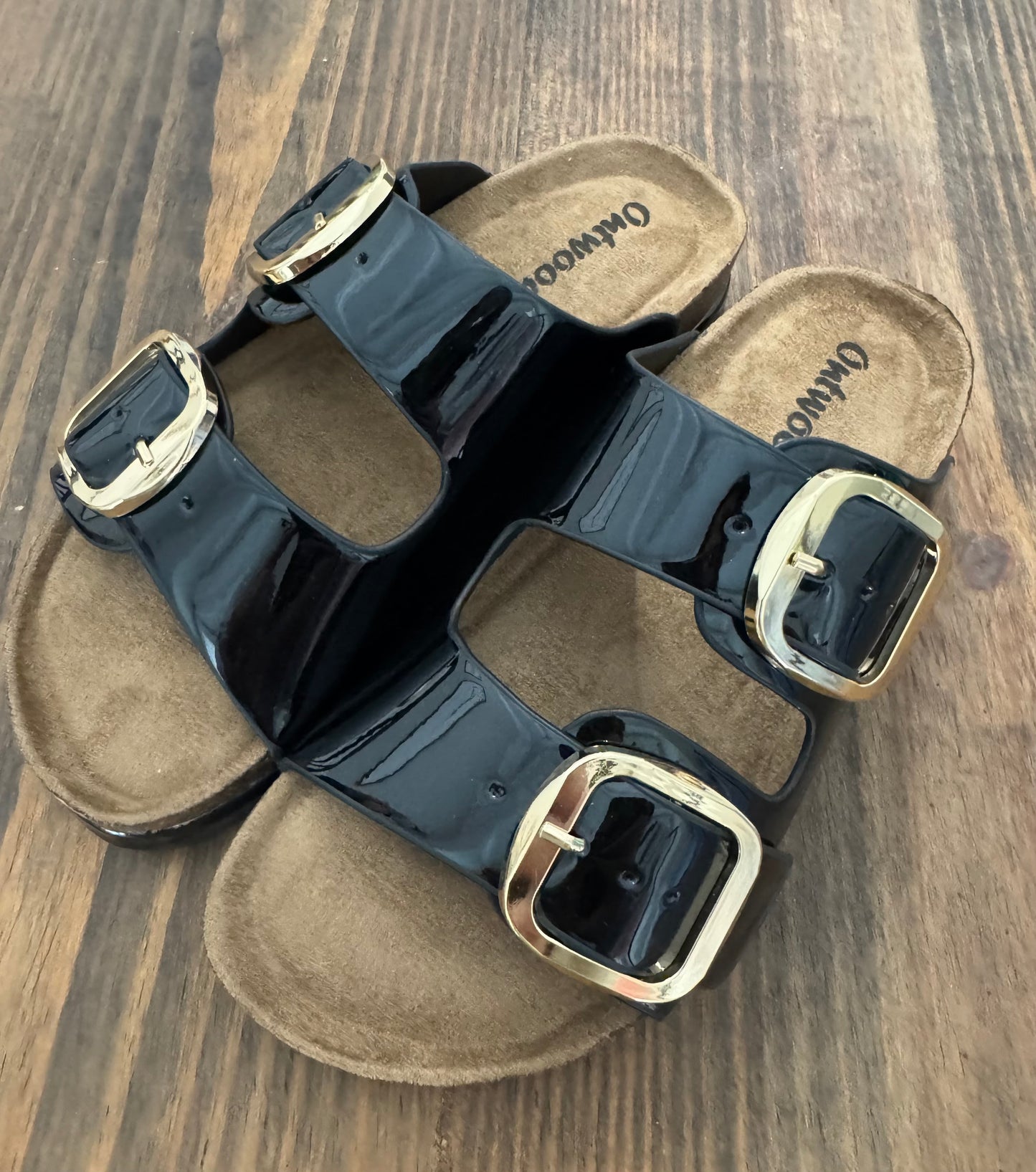 Joan Black Sandals