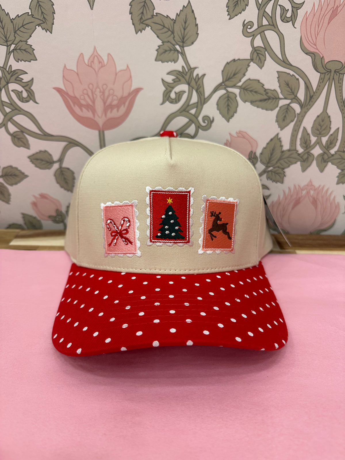 Christmas Postage Hat