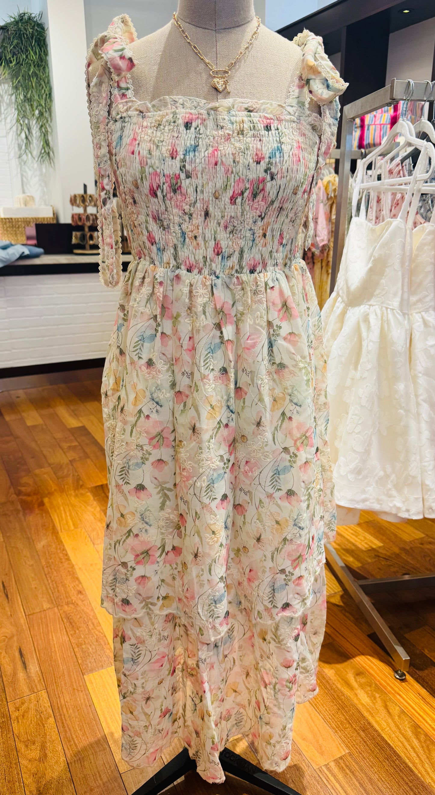 Magnolia Floral Dress
