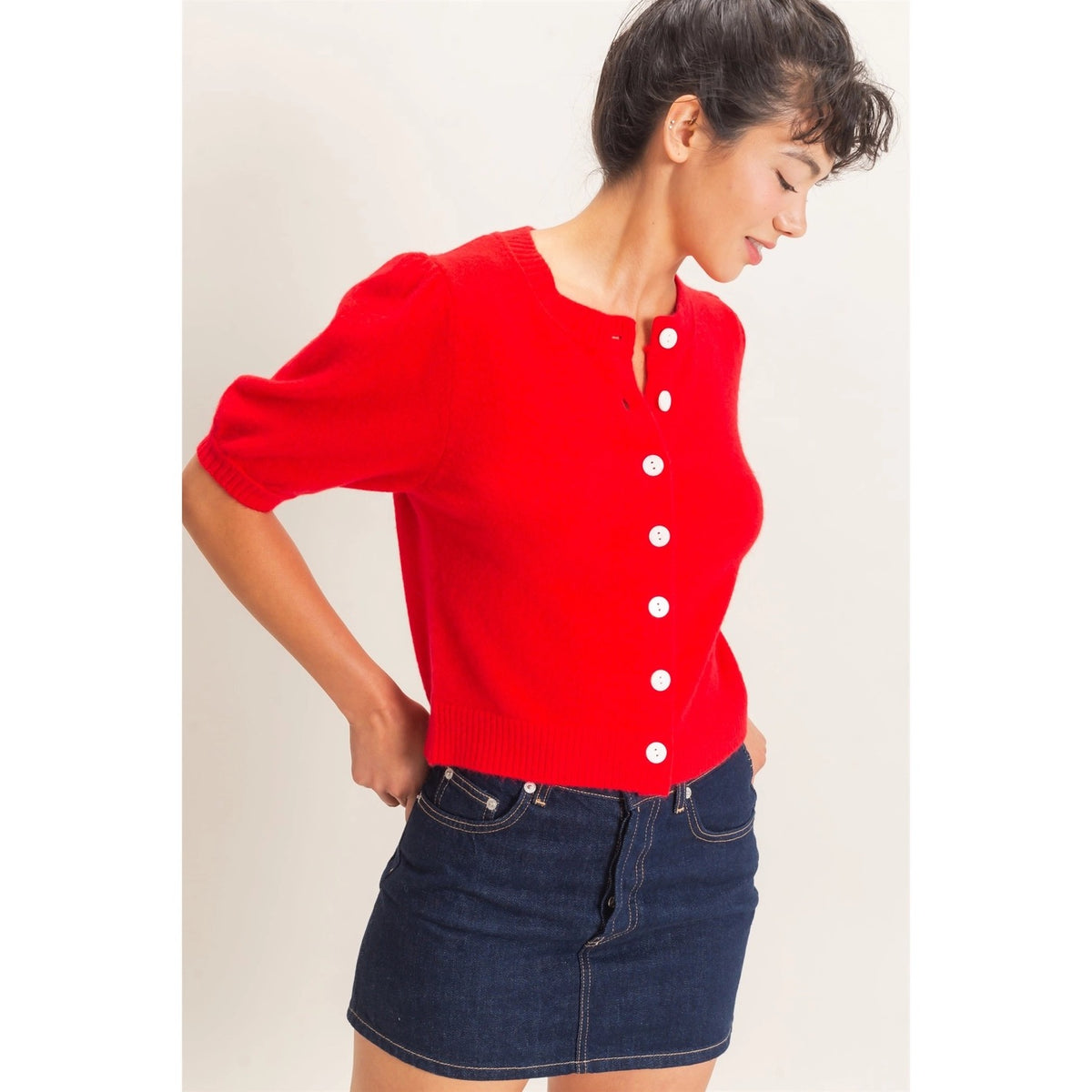 Millie Short Sleeve Cardigan