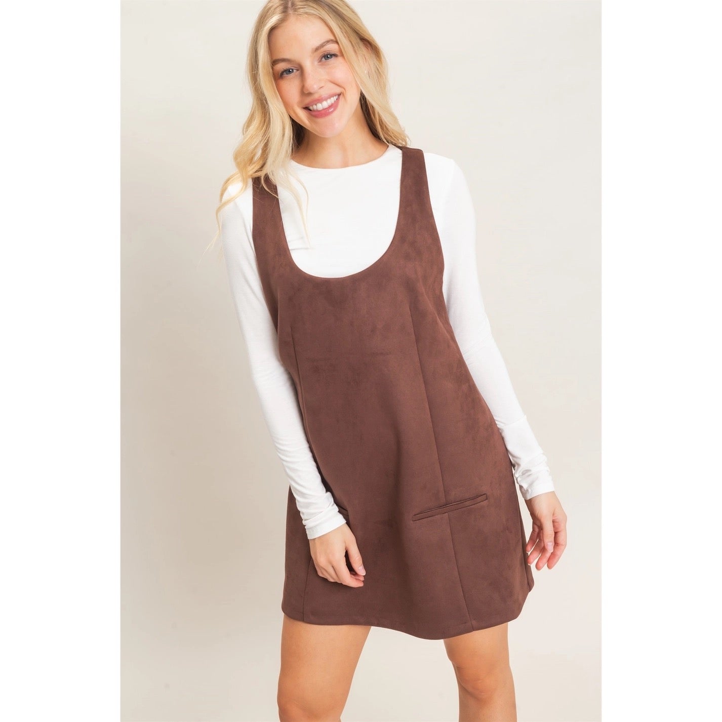 Gia Suede Mini Dress
