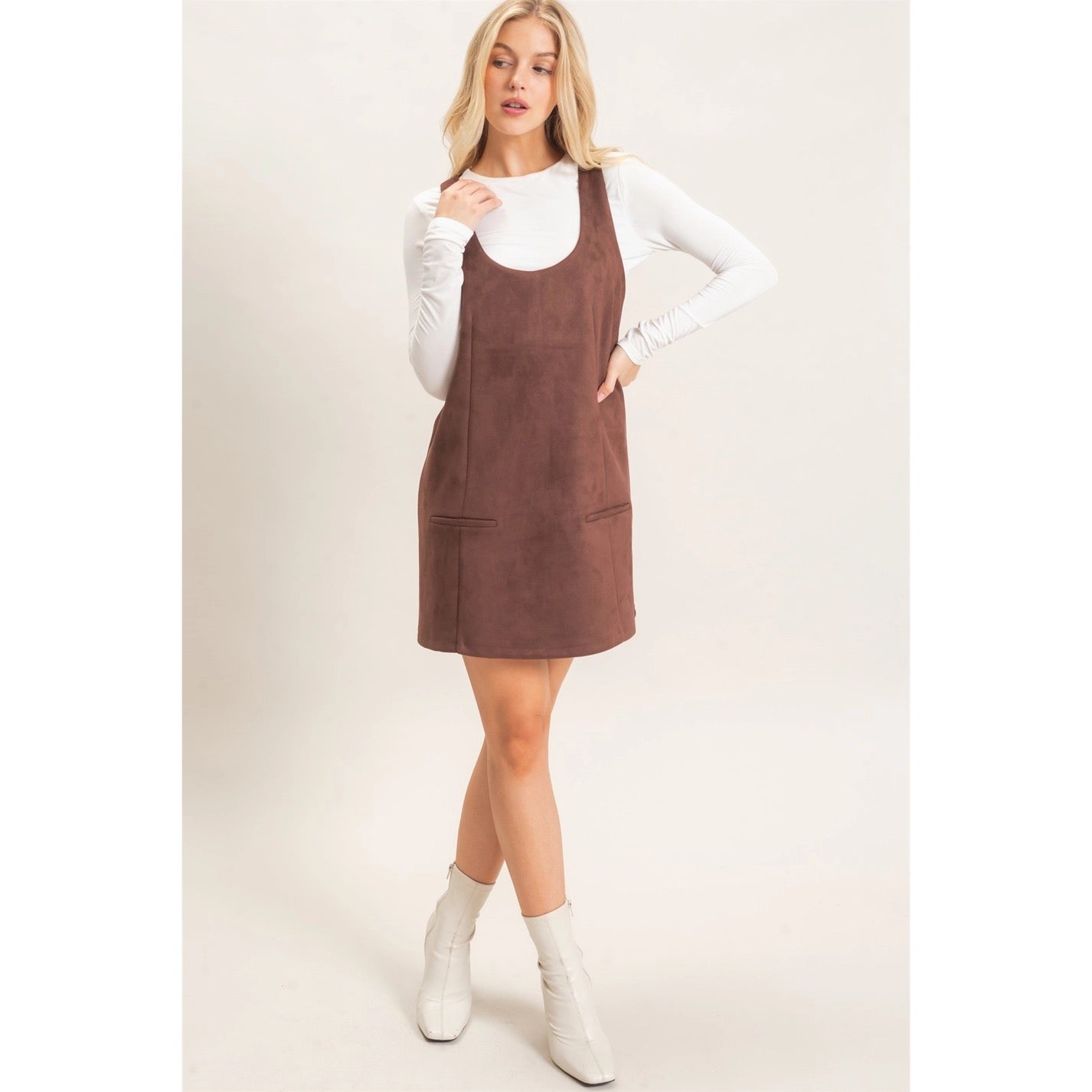 Gia Suede Mini Dress