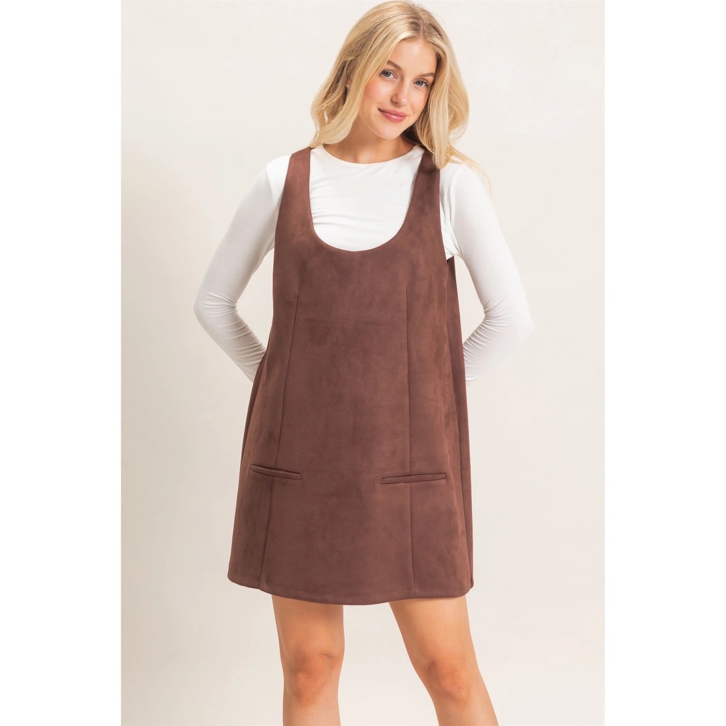 Gia Suede Mini Dress