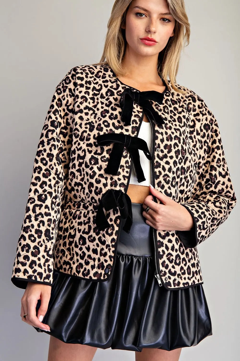 Sadie Tie Long Sleeve Jacket