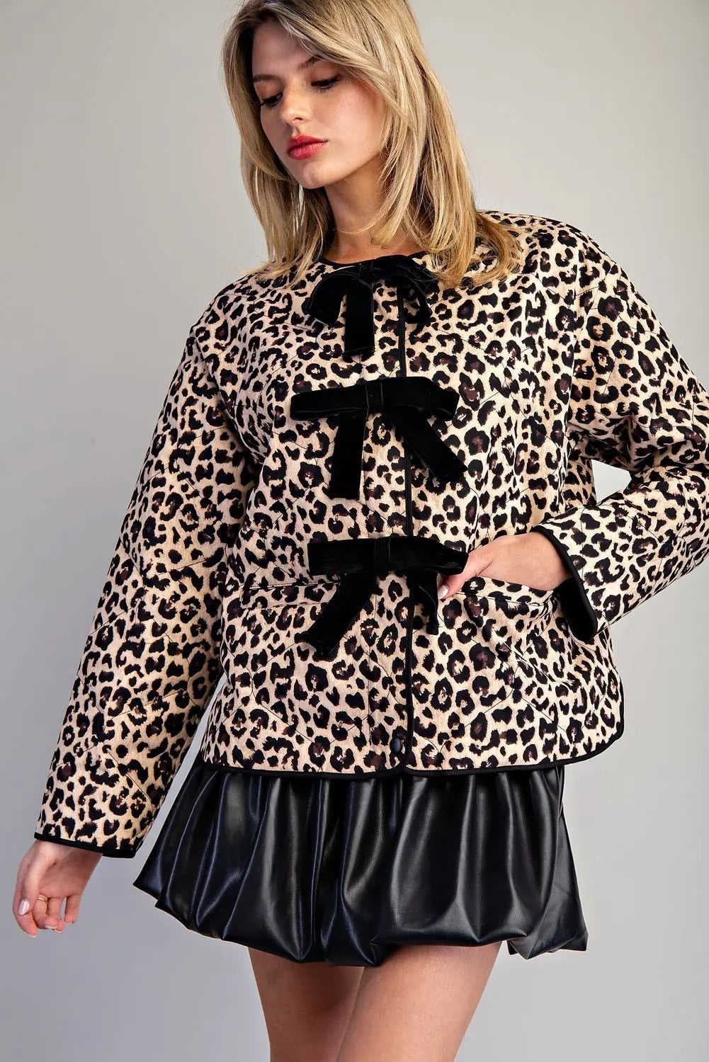 Sadie Tie Long Sleeve Jacket