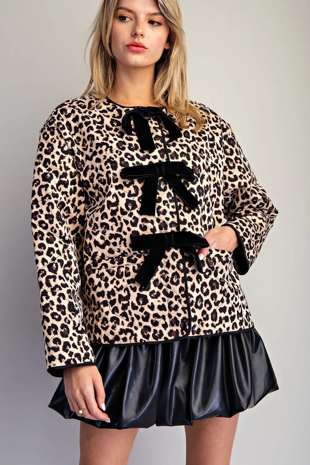 Sadie Tie Long Sleeve Jacket