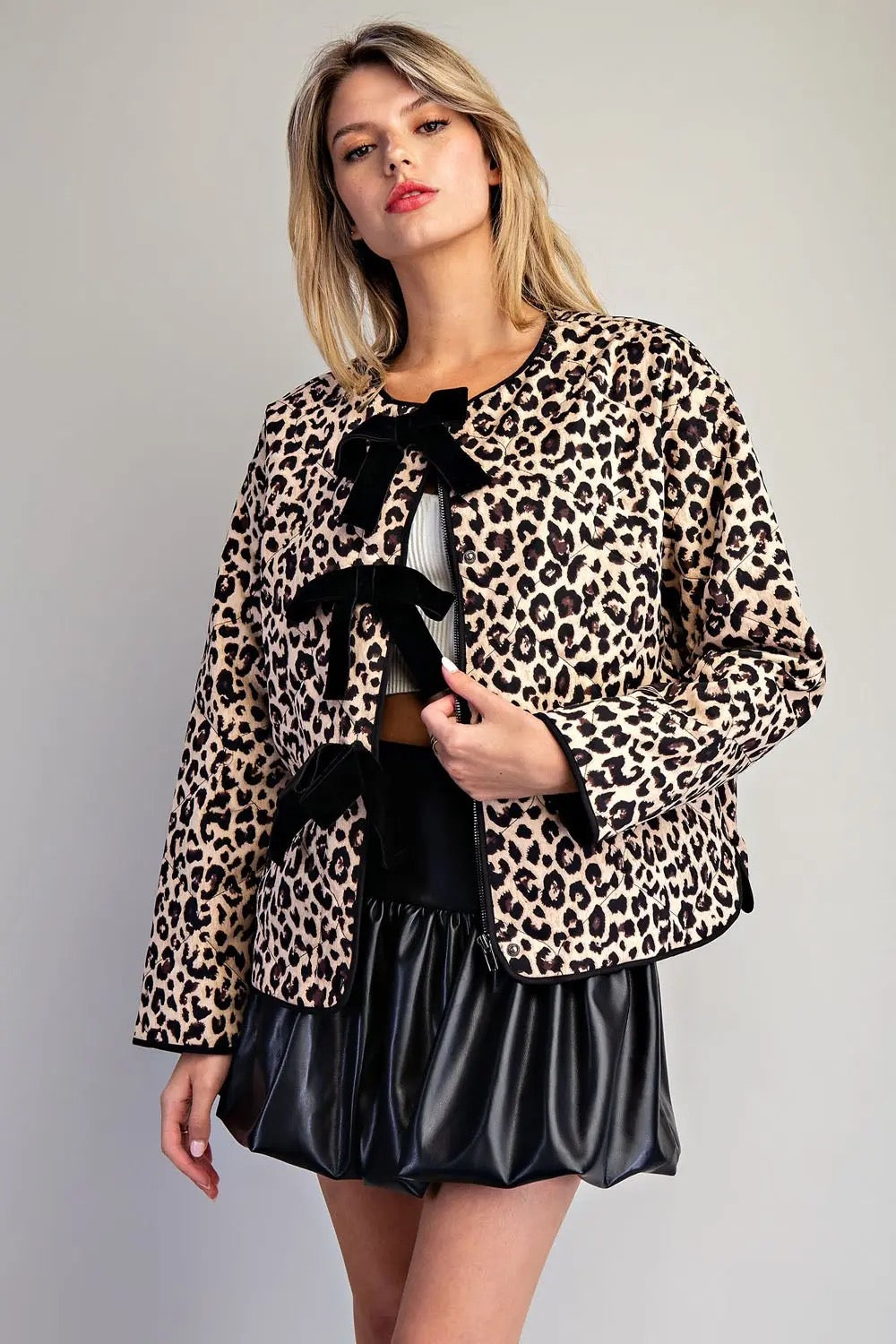 Sadie Tie Long Sleeve Jacket
