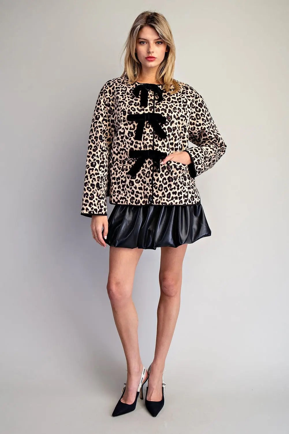 Sadie Tie Long Sleeve Jacket