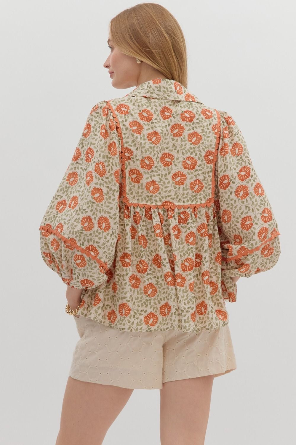 Libby Floral Top