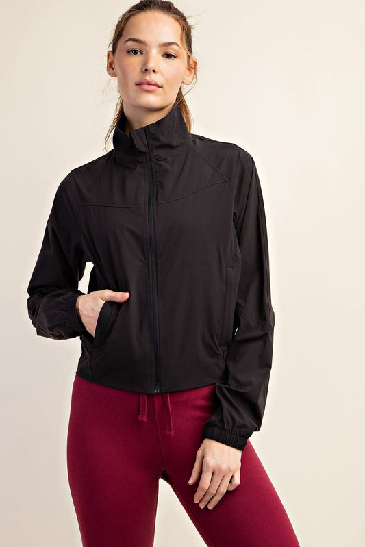 Nylon Lightweight Tennis Jacket