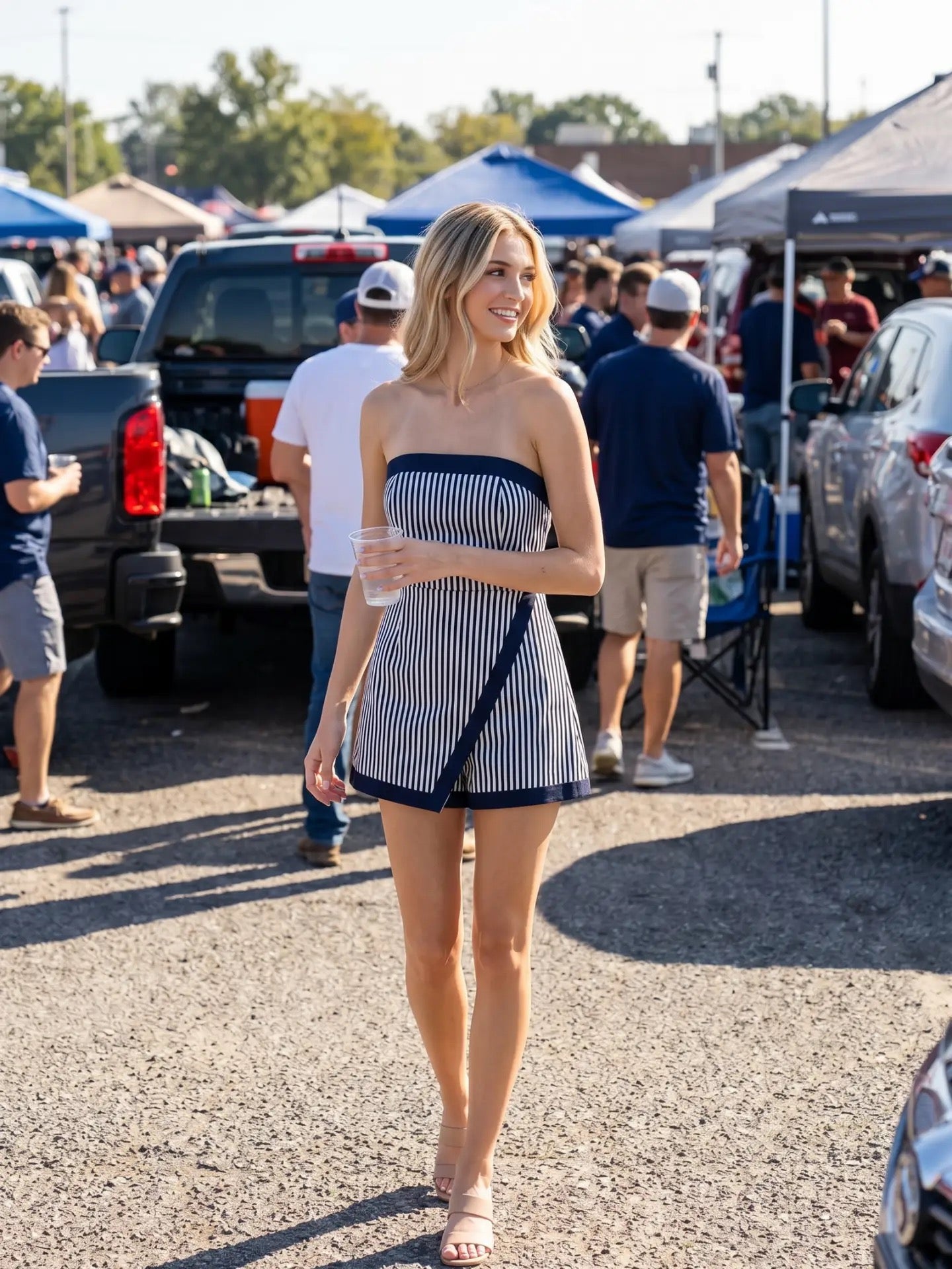 Game Day Tube Romper
