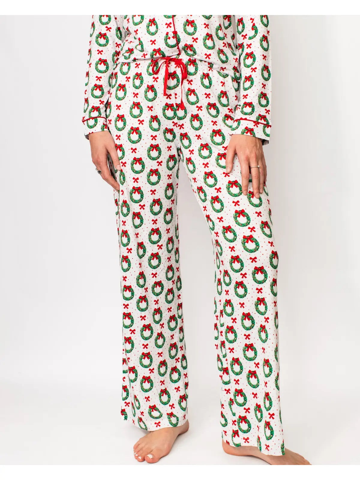 Christmas Wreath Pajama Pants