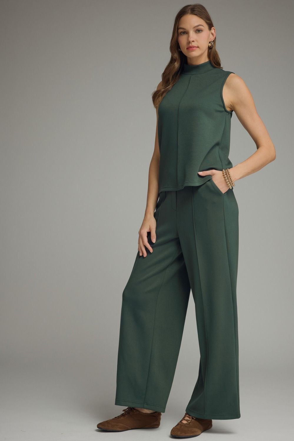 Lacey Mock Neck Set