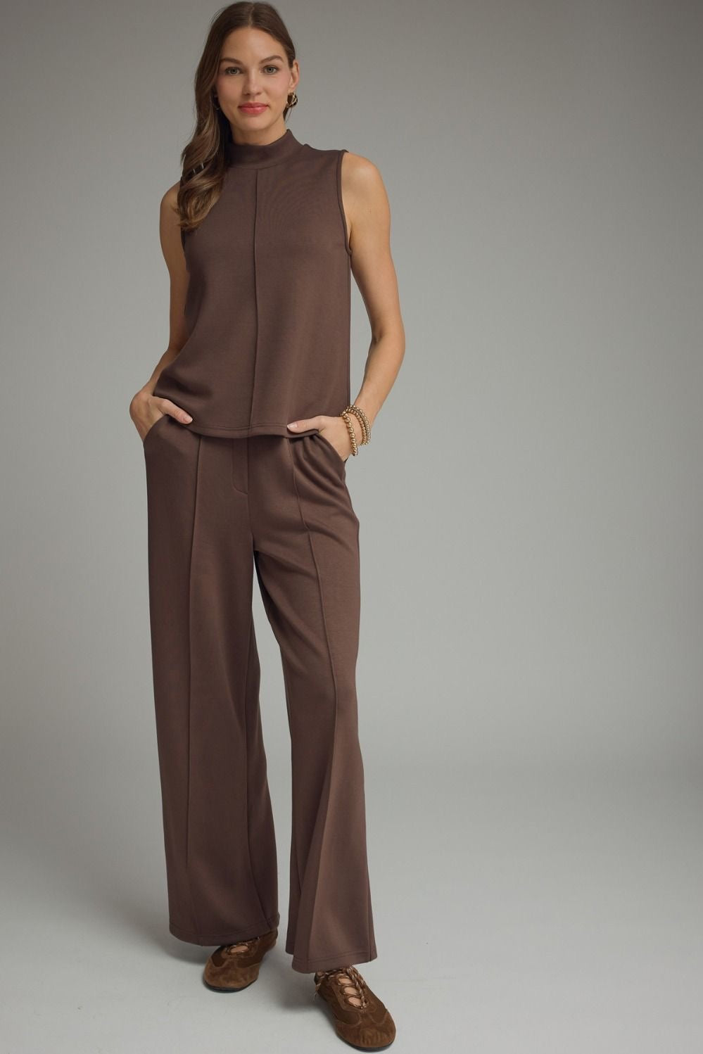 Lacey Mock Neck Set