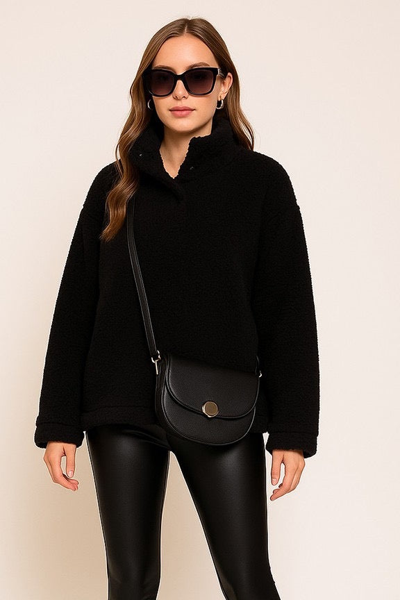 Cozy Day Sherpa - Black