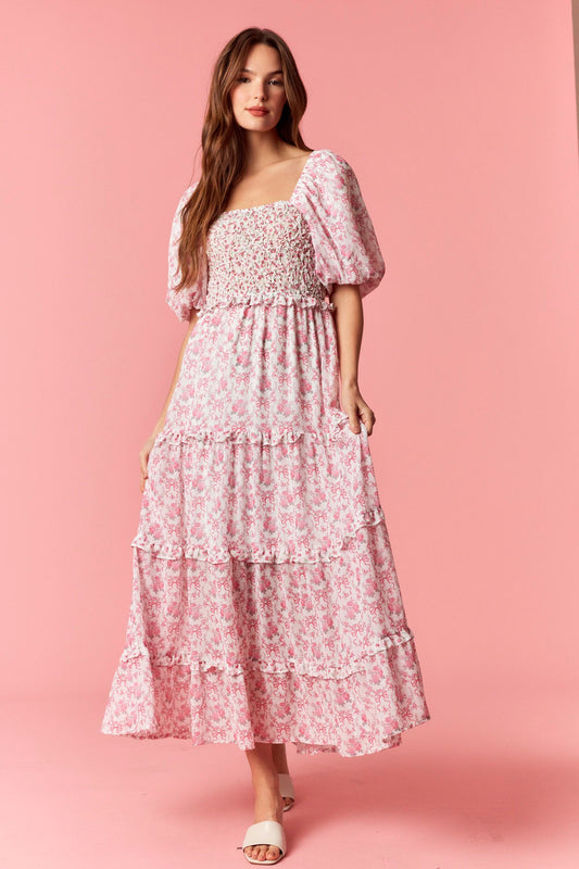Blush Meadow Dress