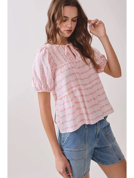 Fancy Floral Blouse