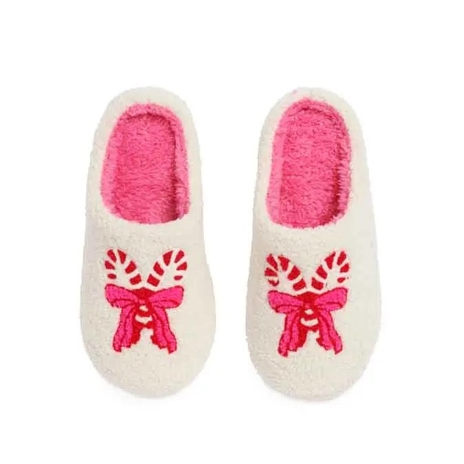 Candy Cane Slippers