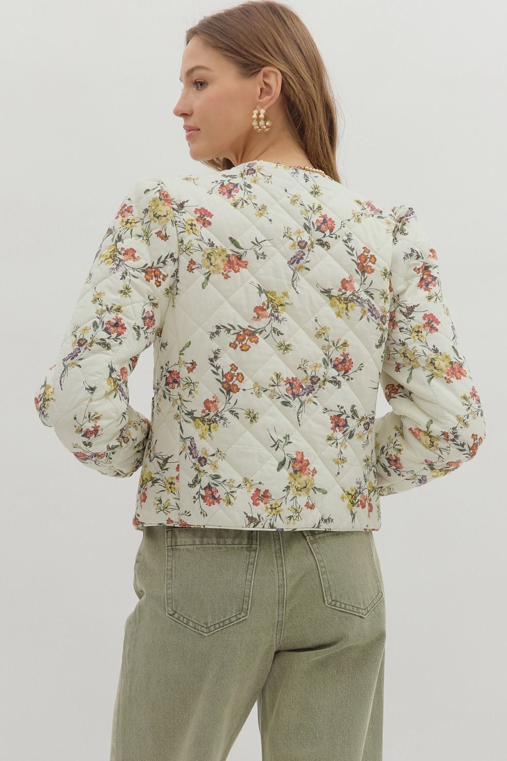Fall Floral Jacket