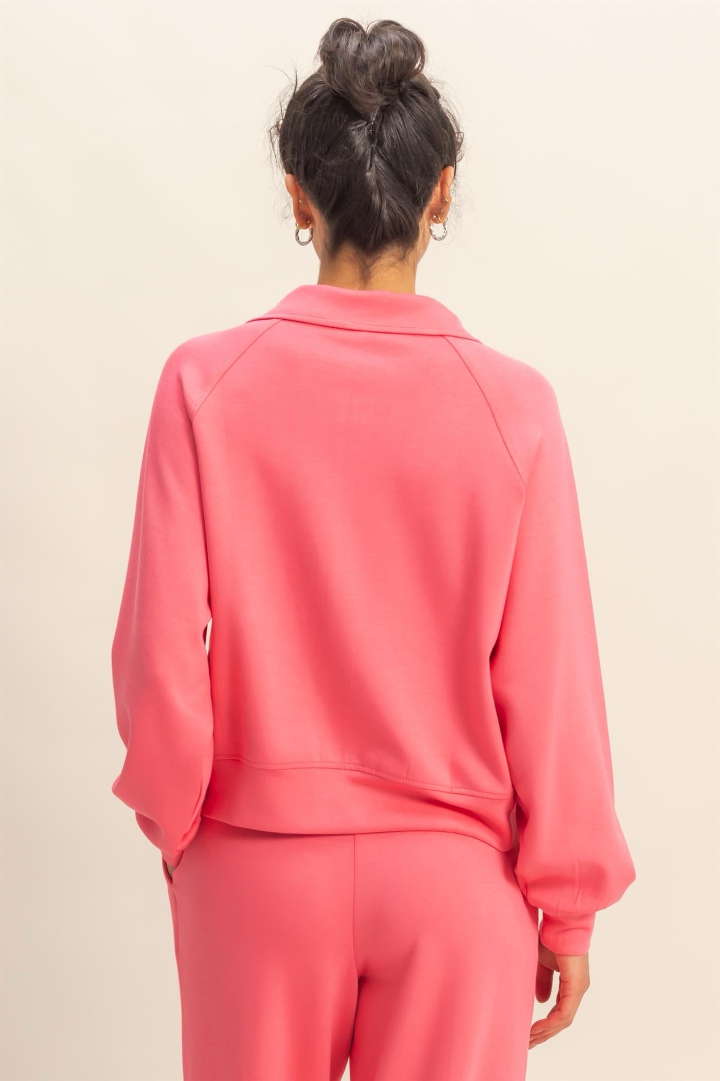 Relaxed Zippered Jacket