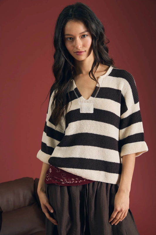 Alexa Short Sleeve Sweater