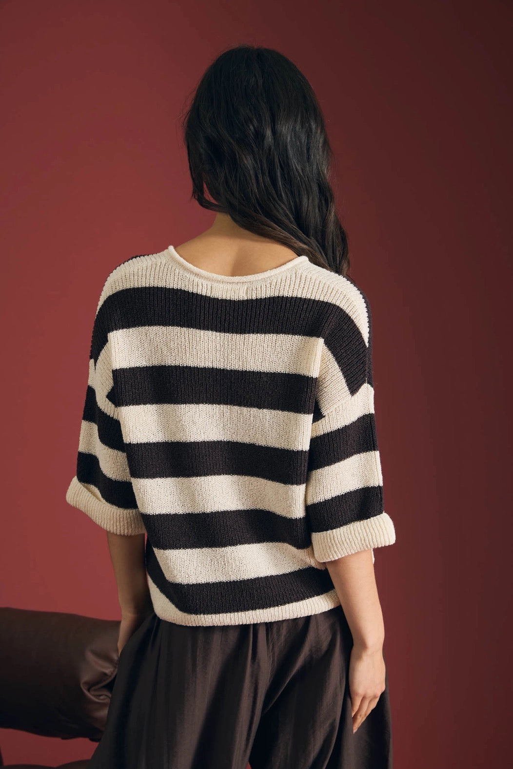 Alexa Short Sleeve Sweater