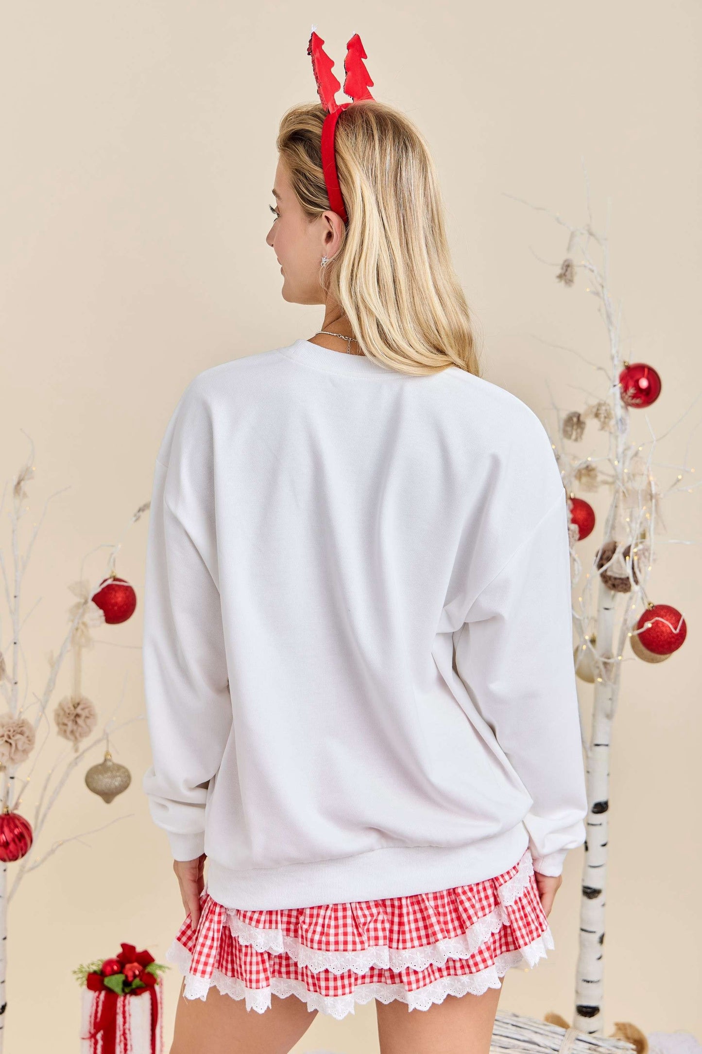Holly Jolly Patch Sweatshirt