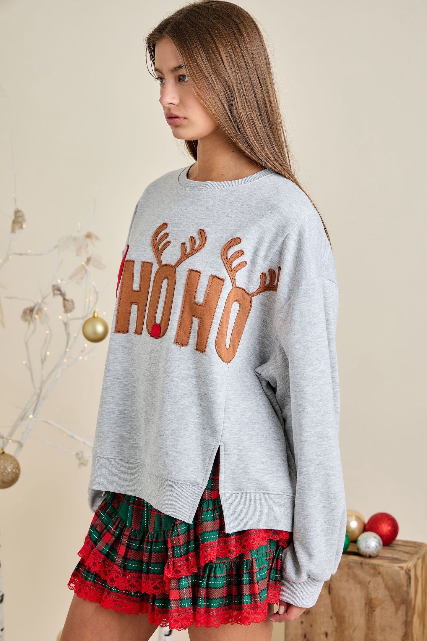 HoHoHo Oversized Sweatshirt