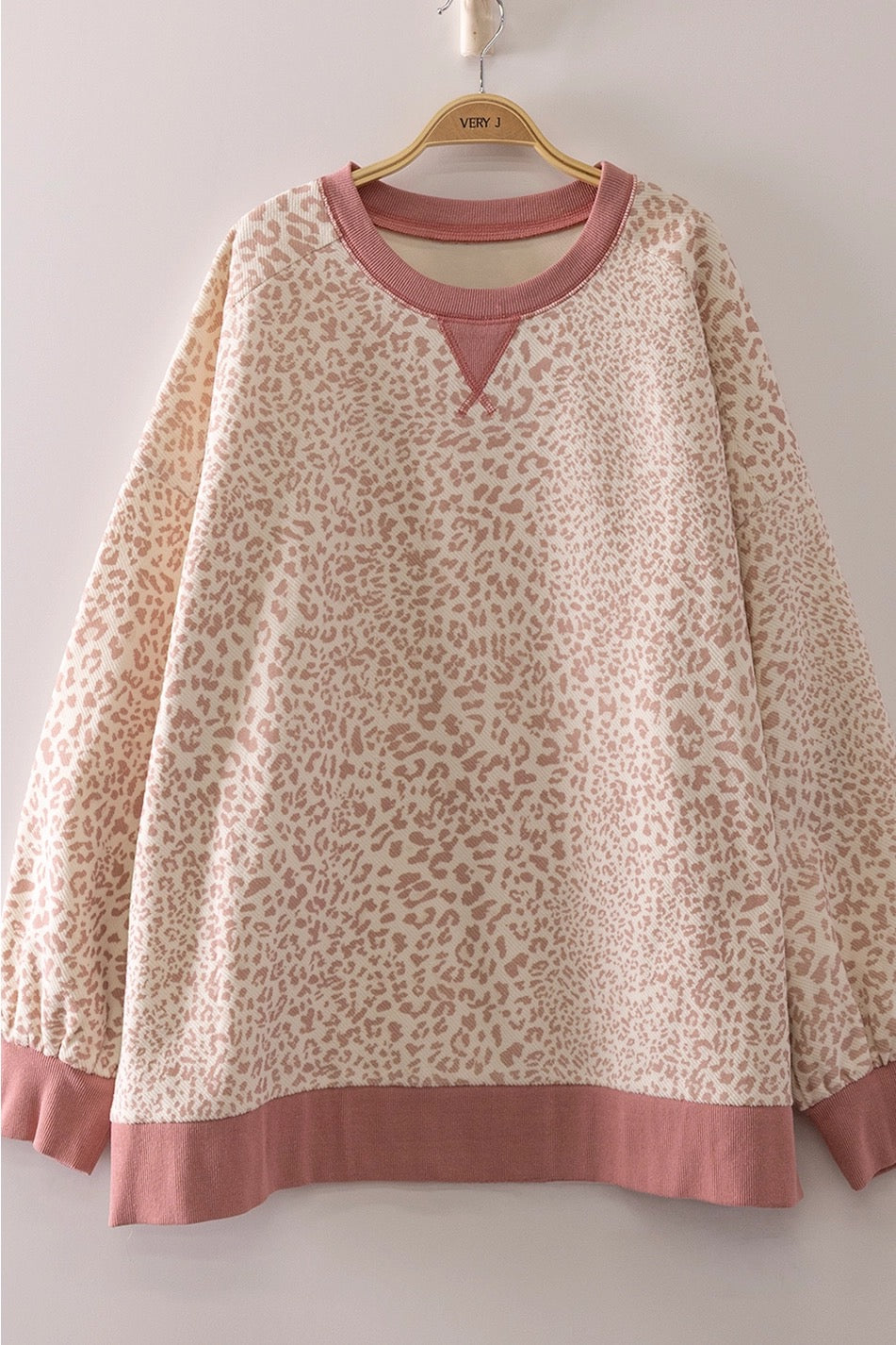 Tracy Leopard Sweatshirt