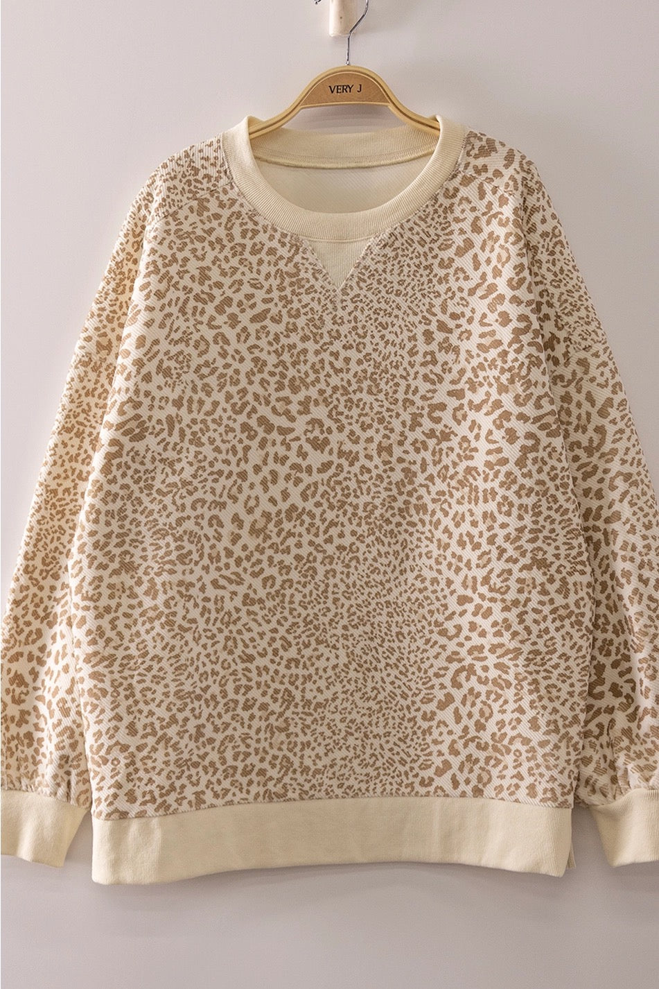 Tracy Leopard Sweatshirt