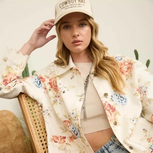Jenna Floral Jacket