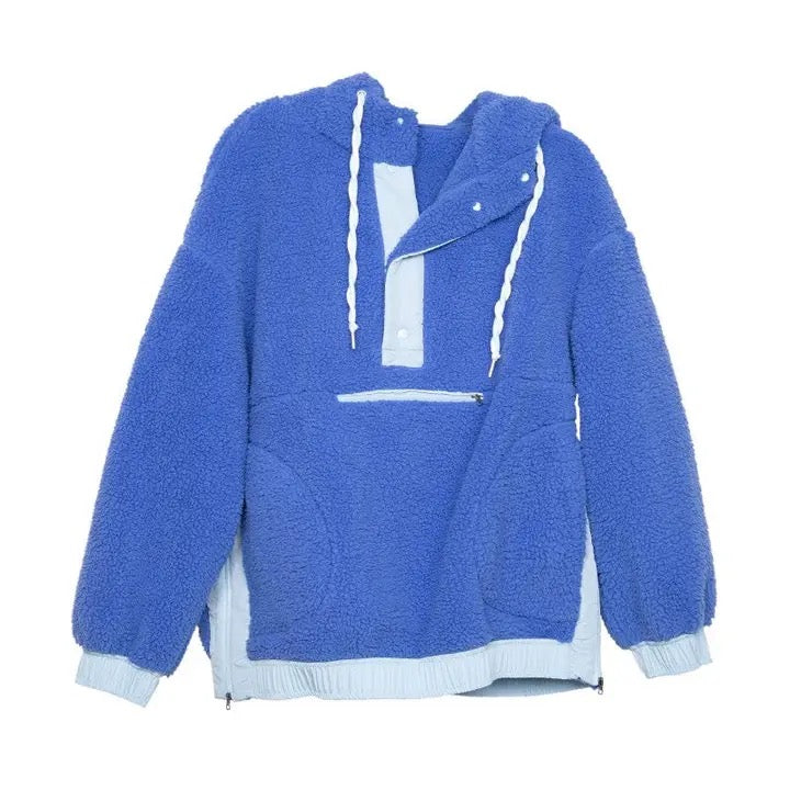 Snuggle Up Sherpa - Blue